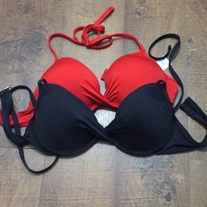 2 Mossimo Supply Co. Target swimsuit tops SZ M